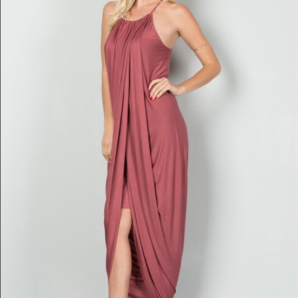 🔥Sale Spaghetti strap Hi-Low dress size small🔥 - Picture 2 of 3